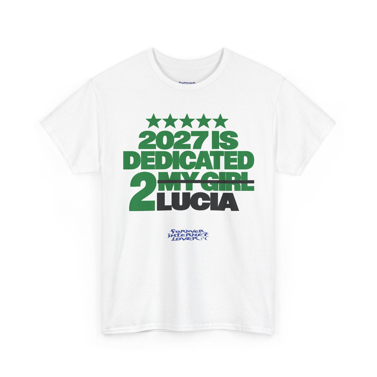 2027 Lucia white tee